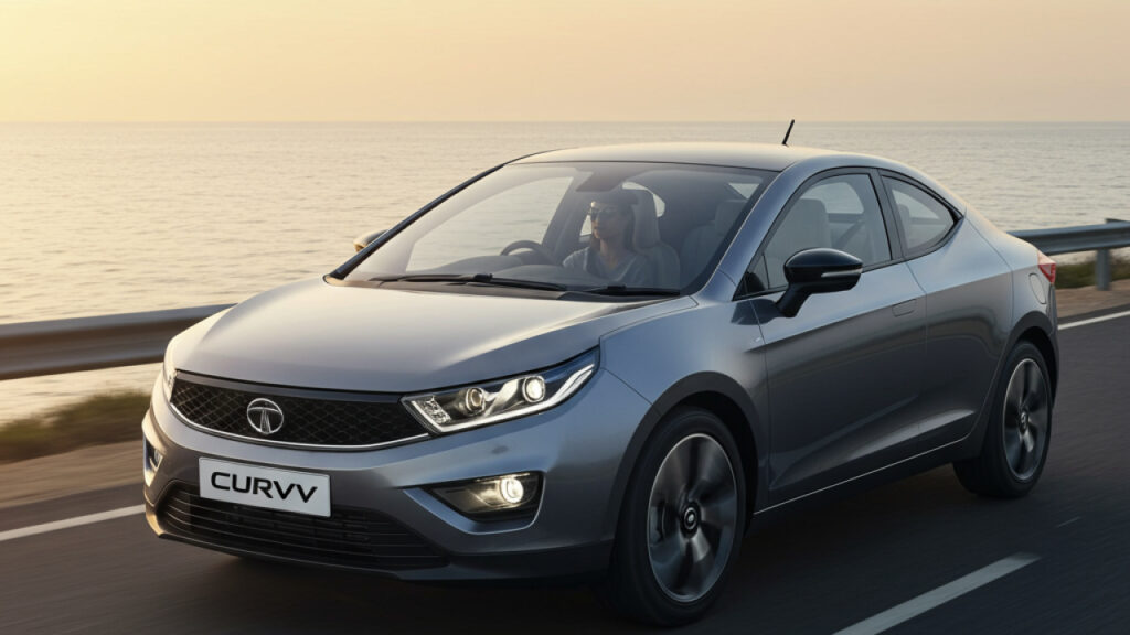 Tata Curvv: A Bold Blend of Futuristic Features and Sleek Coupe Design